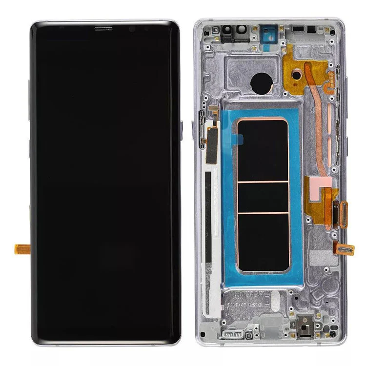 สำหรับ Samsung Galaxy Note 8 LCD OLED หน้าจอแอสเซมบลี Digitizer พร้อมเฟรม