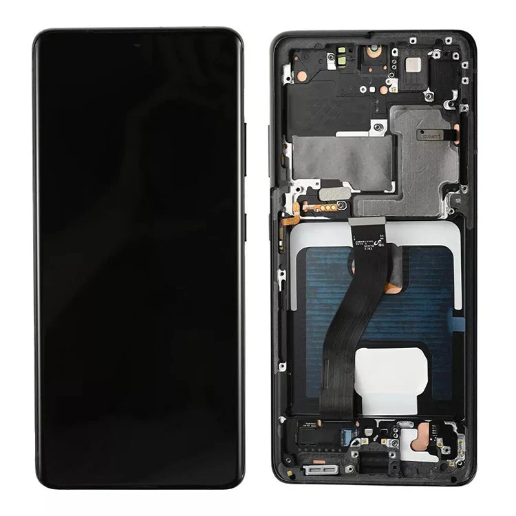 สำหรับ Samsung Galaxy S21 Ultra LCD Display Assembly Assembly Assembly
