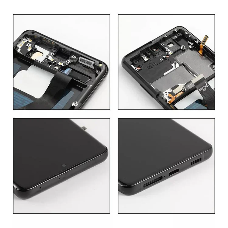 สำหรับ Samsung Galaxy S21 Ultra LCD Display Assembly Assembly Assembly
